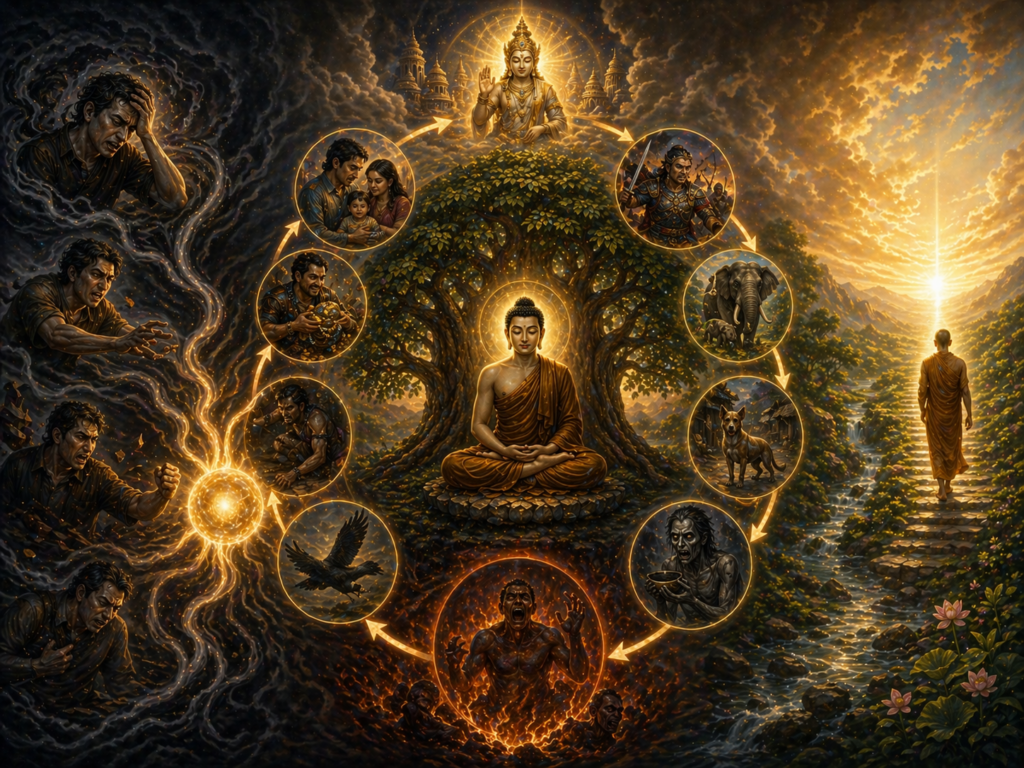 Buddhism - Karma and rebirth