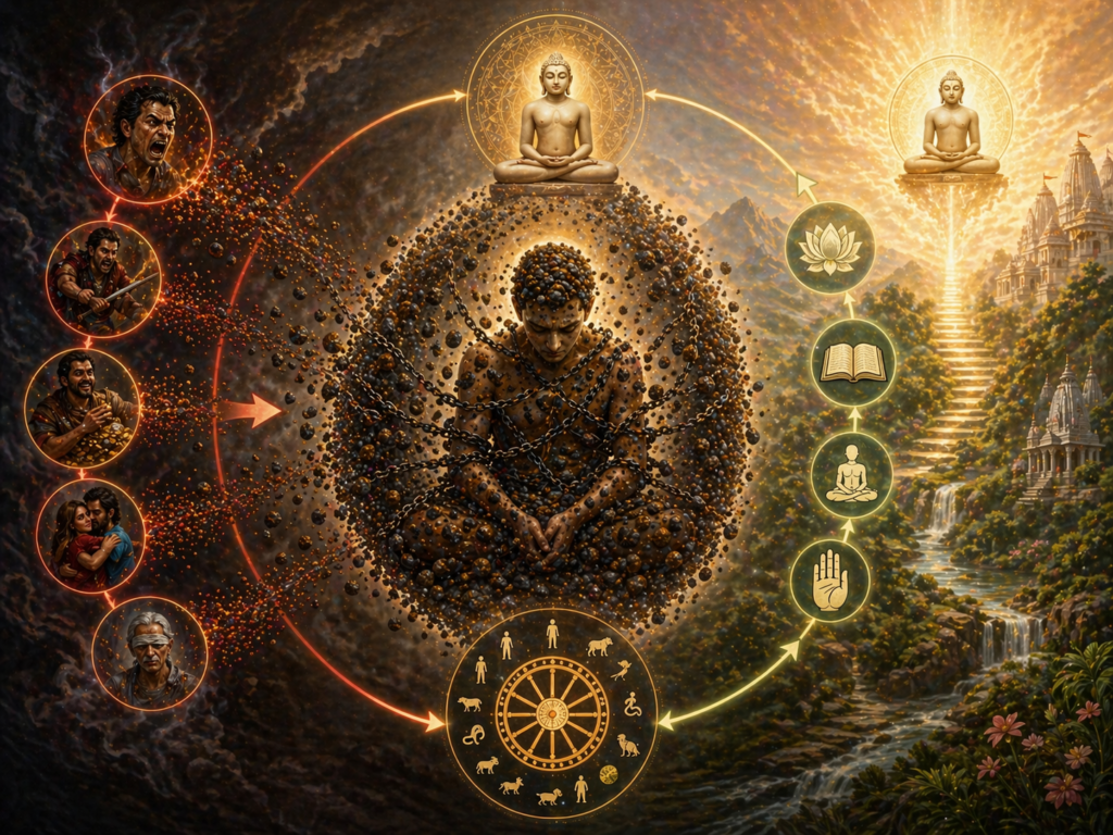 Jainism - Karma and rebirth