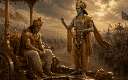 Dropped bow - Bhagavad Gita chapter one
