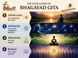 The four layers of bhagavad gita