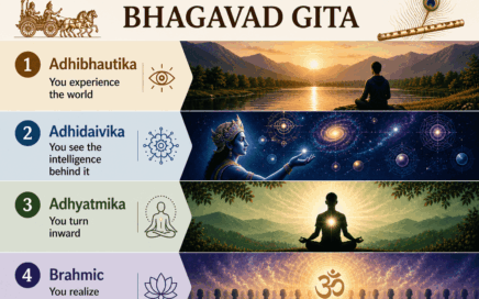 The four layers of bhagavad gita