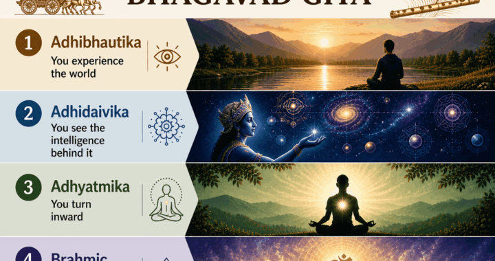 The four layers of bhagavad gita