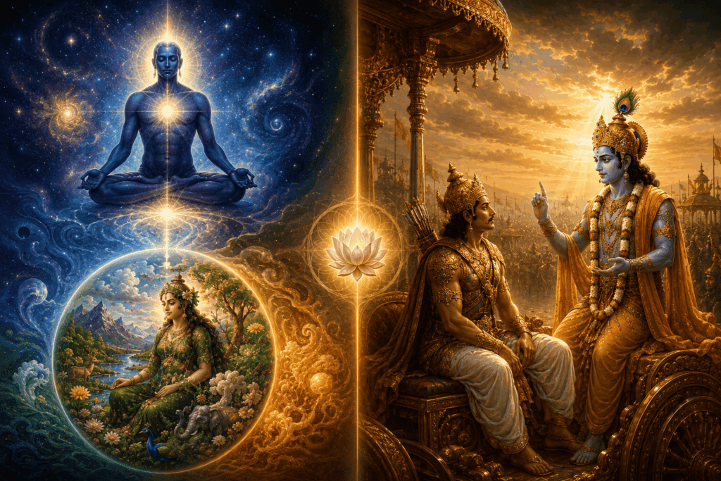 sankhya philosophy and bhagavad gita