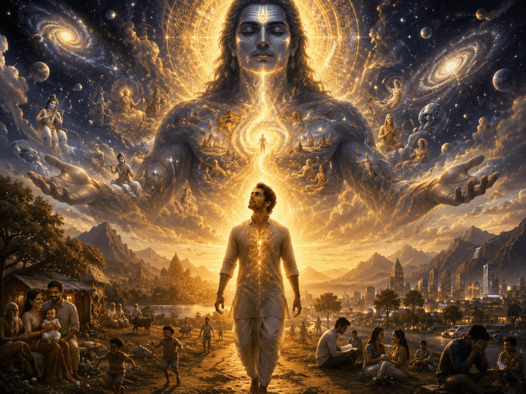 brahman experince through jiva